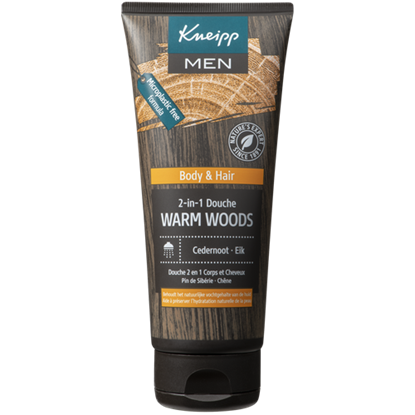 KNEIPP FOR MEN 2IN1 DOUCHE WARM WOODS 200ML